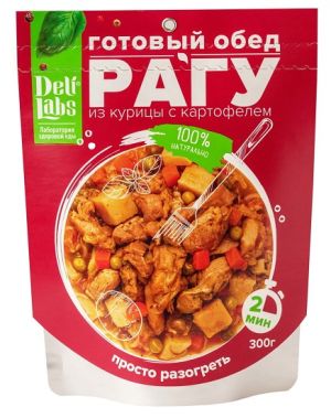 Рагу из мяса курицы с картофелем DeliLabs