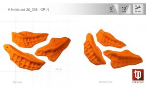Скалолазный комплект зацепов Top Point Grin #295