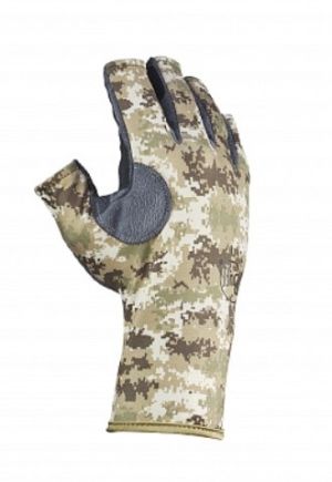 Перчатки для рыболовов Buff Angler Gloves Buff® Pixels Desert Sand M/L