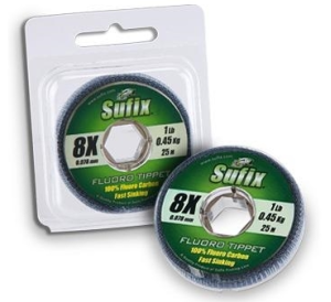 Леска зимняя прозрачная м Sufix Sufix Fluoro Tippet 25