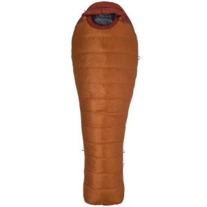 Тёплый спальник левый комфорт С Marmot Never Summer ( -9° )