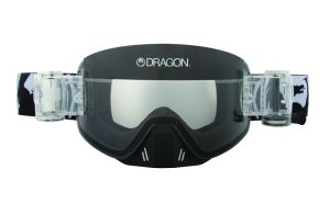 Спортивная маска оправа линза Dragon Alliance NFX ( Coal, Clear Rapid Roll Kit)