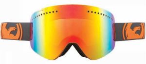 Спортивная маска оправа линза Dragon Alliance NFX ( Flair Orange, Red Ionized)