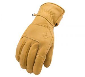 Надежные кожаные перчатки на флисе Black Diamond Kingpin Glove