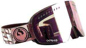 Маска для сноуборда оправа линзы Dragon Alliance NFXs ( Plot, Pink Ion + Yellow)