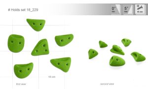 Микрозацепы для скалолазания Top Point #229