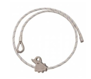 Регулируемая лонжа Kong Adjustable Wire Steel Rope Lanyard