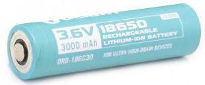 Литий-ионная батарея для фонарей Olight 18650 3,7 В 3000 mAh для M3R