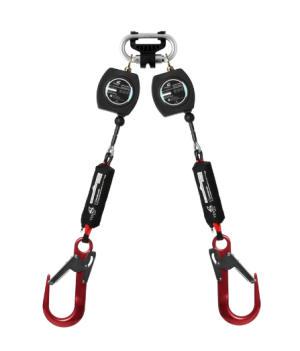 Двухплечевое средство защиты Венто НВ-02 трос втягивающего типа с карабинами Монтажный (2022)