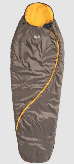 Женский спальник с левой молнией Jack Wolfskin Smoozip +7 Women (Комфорт +11)