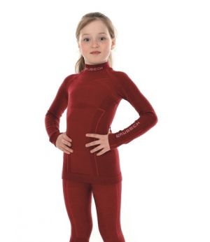 Термокофта на девочку Brubeck Active Wool 41%