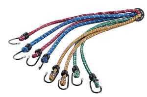 Шнур гибкий прорезиненный с крючками Эбис 6 мм