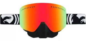 Спортивная маска оправа линзы Dragon Alliance NFX ( Inverse, Red Ion + Clear)