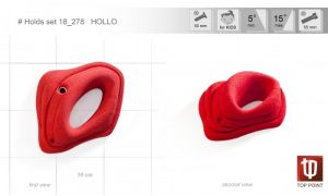 Зацепы скалолазные для детей Top Point Hollo #278