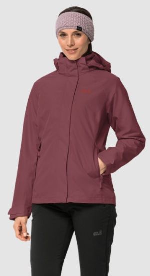 Куртка утепленная для девушек Jack Wolfskin Iceland Voyage 3In1 Women