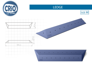 Яркий рельеф для скалолазания Crio Holds Ledge