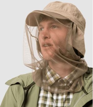 Туристическая кепка Jack Wolfskin Lakeside Mosquito Cap