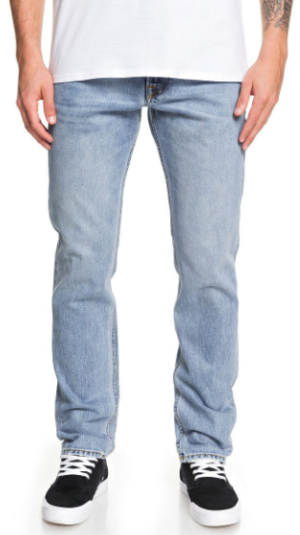 Качественные прямые джинсы Quiksilver Revolver Salt Water