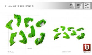 Спортивные зацепы Top Point Sand S #269