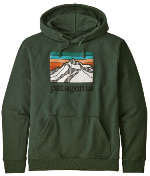 Худи комфортное Patagonia Line Logo Ridge Uprisal Hoody