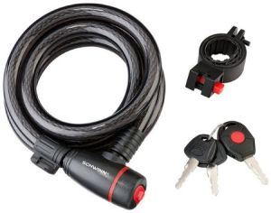 Велосипедный замок на ключе х мм Schwinn Key Cable Lock 15 1800