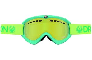 Спортивная маска оправа линза Dragon Alliance (snow) DX ( Grass, Smoke Gold)