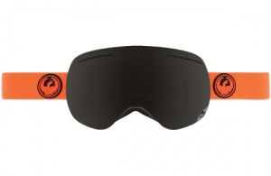 Горнолыжная маска линзы Dragon Alliance X1 (Safety/Dark Smoke, Yellow Blue Ion & Rose)