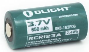 Аккумулятор Olight 16340 3,7 B 650 mAh