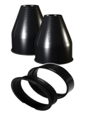 Набор для установки силиконовых обтюраторов на запястье с овальными кольцами Waterproof