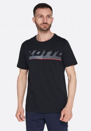 Уникальная футболка мужская Lotto Logo Iv Tee Bs Js