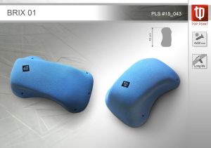 Качественный рельеф для скалолазания Top Point Brix 01