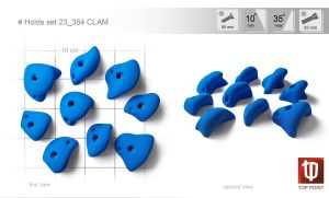 Набор зацепов Top Point CLAM #384