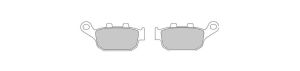 Дисковые тормозные колодки Ferodo FDB2258ST