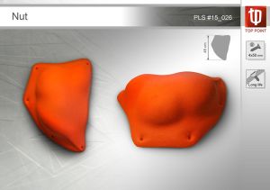 Яркий для скалолазания Top Point Nut