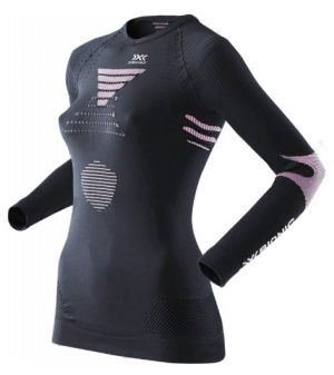 Термофутболка с длинными рукавами X-Bionic Ski Touring Evo Lady UW Shirt V-Neck