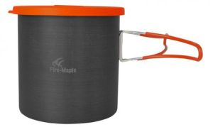 Котелок со складывающимися ручками с эластичной крышкой Fire Maple Camping Pot FWS-K6