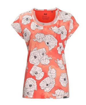 Летняя яркая футболка Jack Wolfskin Marigold T