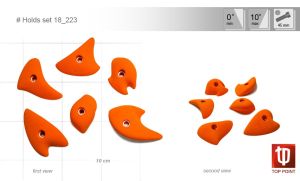 Зацепы для скалолазания Top Point #223