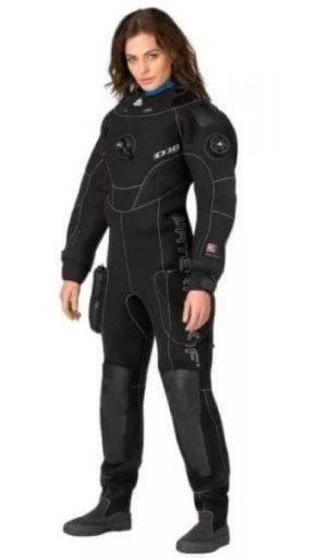 Гидрокостюм сухой женский удобный Waterproof D10 Pro ISS