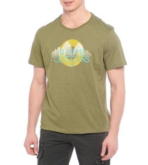 Футболка стильная мужская Jack Wolfskin Slogan Heather T M