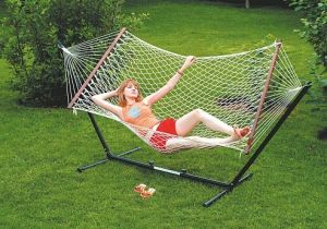 1,5-местный удобный гамак 50403 (200х100 см) - Greenwood