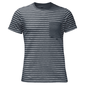 Футболка повседневная Jack Wolfskin TRAVEL STRIPED T MEN