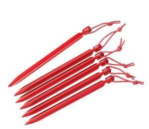 Набор алюминиевых кольев шт MSR Mini-Groundhog (6 .)