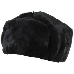 Шапка с мехом теплая Сплав