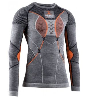 Футболка спортивная мужская X-Bionic Apani® 4.0 Merino Round Neck LG SL