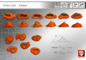 Яркий набор зацепов для драйтулинга Top Point INT#14_003 Casus