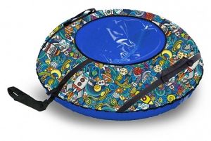 Надувные санки для активного зимнего отдыха см ТяниТолкай Space 100