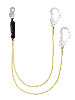 Строп прочный Венто аК22 огнеупорный  веревочный двойной нерегулируемый с амортизатором