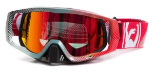 Спортивная маска оправа линза Dragon Alliance Vendetta ( Bullet, Red Ionized)