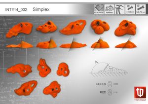 Оригинальный набор зацепов для драйтулинга Top Point INT#14_002 Simplex